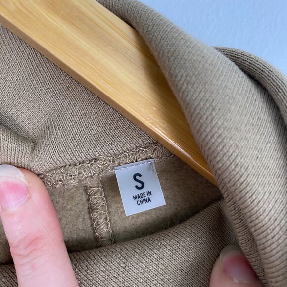 Essentials Men's Fear Of God Hoodie in Oak Small - Picture 4 of 8